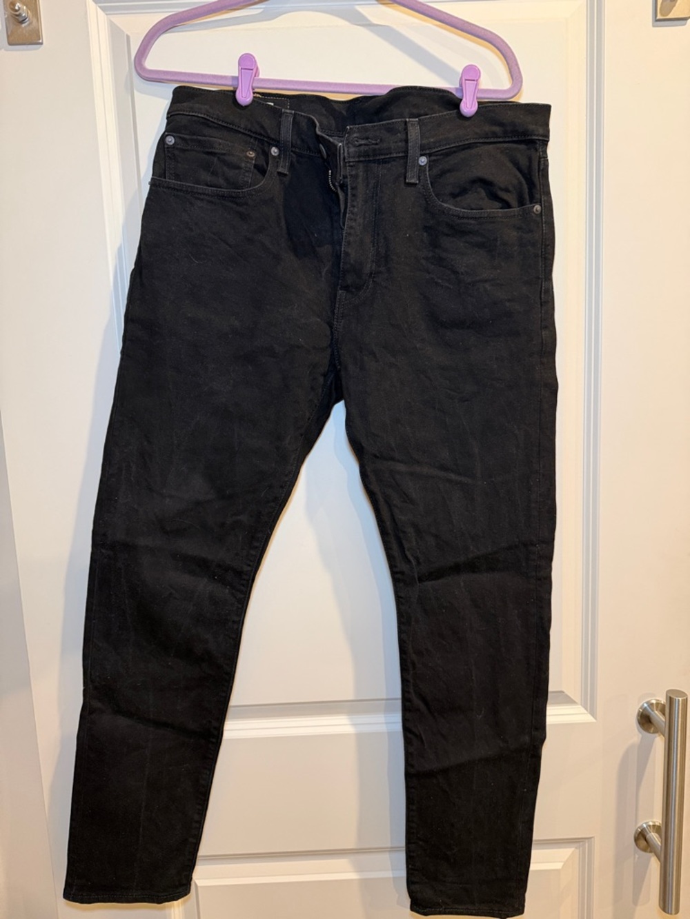 Levi's Black Straight Jeans W34 L32
